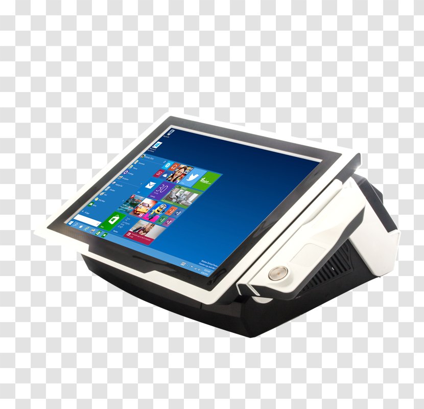 Point Of Sale Sales Touchscreen Cash Register Printer - Image Scanner - Mobile Terminal Transparent PNG