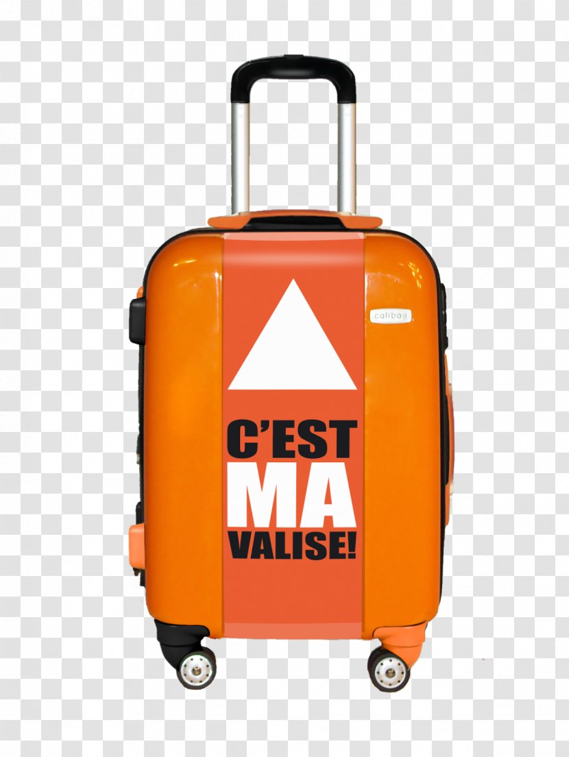 Hand Luggage Baggage - Orange - Design Transparent PNG