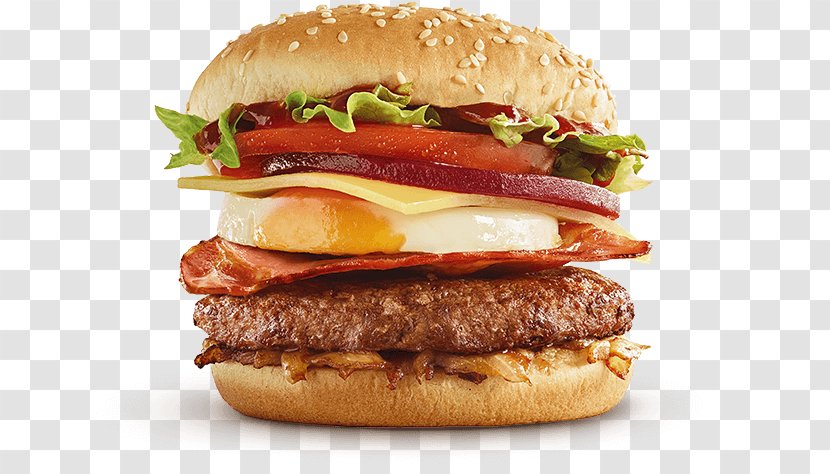 Cheeseburger Hamburger Angus Cattle Whopper Fast Food - Breakfast Sandwich - Taiwan Sausage Transparent PNG