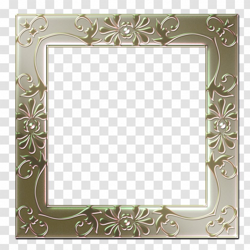 Picture Frames PhotoScape GIMP Pattern - Frame - Gold Transparent PNG