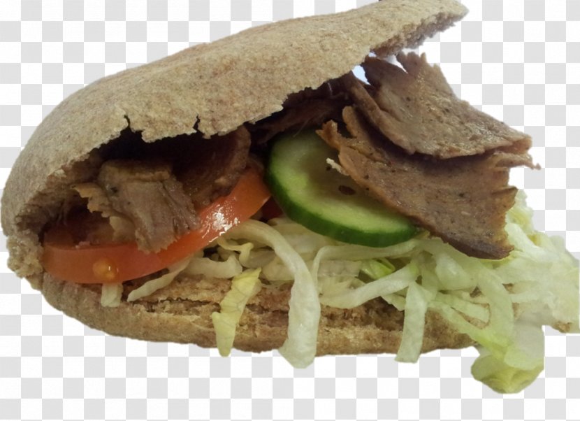 Pita Breakfast Sandwich Gyro French Fries Steak - Kebab Transparent PNG