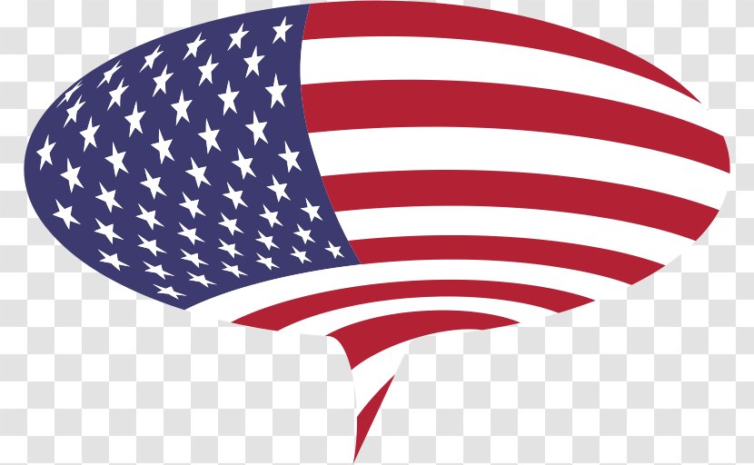 United States Of America Flag The Clip Art Drawing - Day - Bubble Transparent PNG