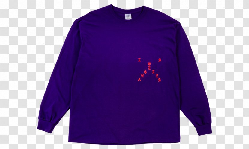 Long-sleeved T-shirt Bluza Sweater - Neck Transparent PNG