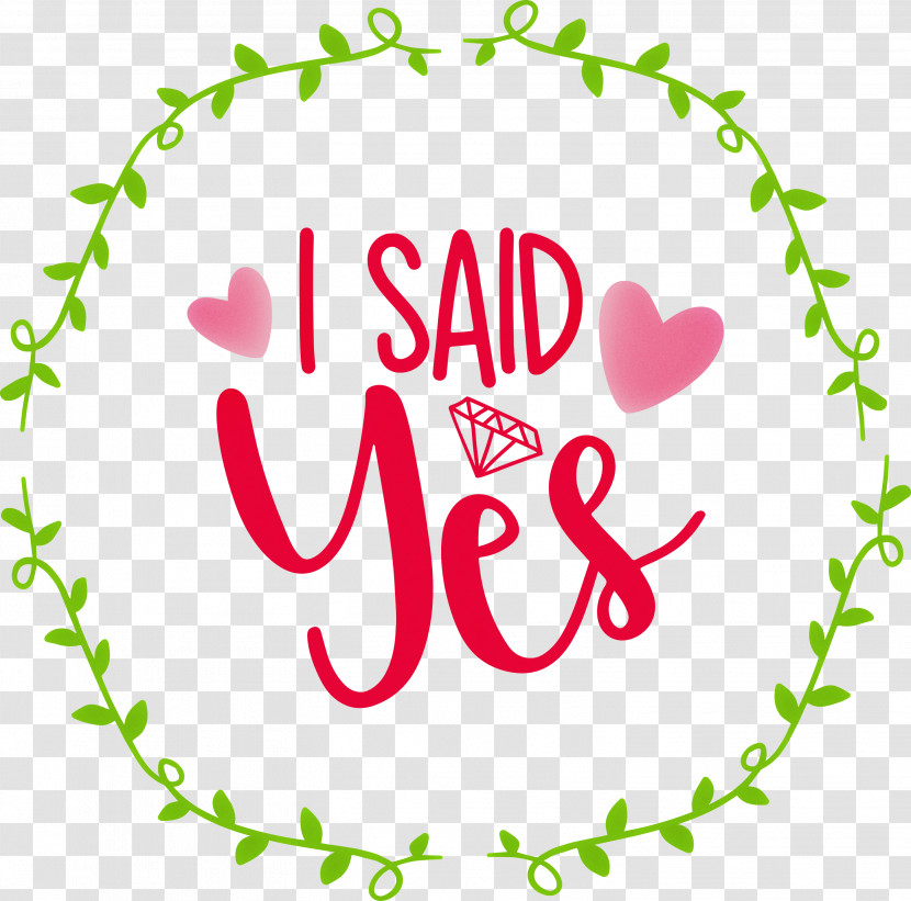 I Said Yes She Said Yes Wedding Transparent PNG