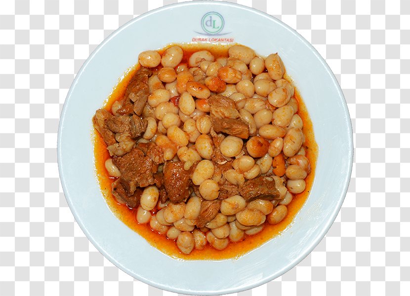 Kuru Fasulye Baked Beans Pilaf Vegetarian Cuisine Common Bean - Cozido Transparent PNG