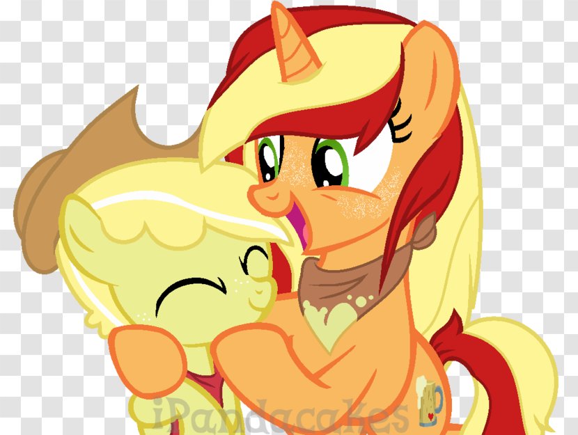 Applejack Spritz Pony Food - Frame - Heart Transparent PNG