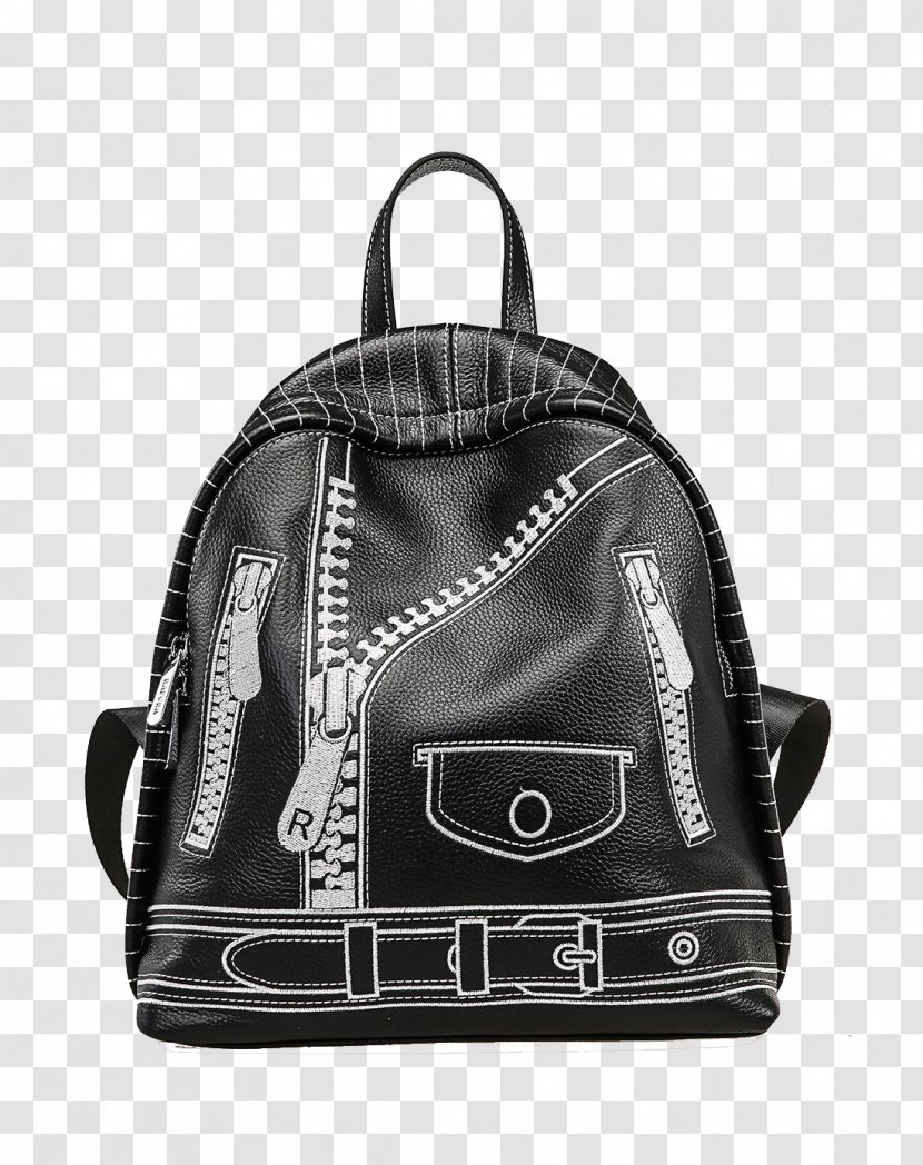 Handbag Zipper Storage Bag Backpack - Courtney Love Printing Transparent PNG