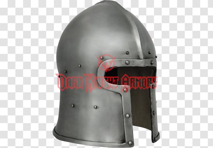 Barbute Helmet Great Helm Kettle Hat Sallet - Bicycle Transparent PNG