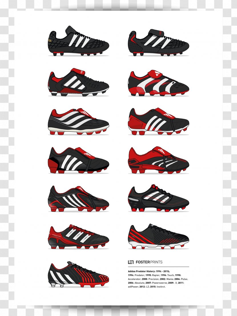 Adidas Predator Football Boot Shoe - Cleat Transparent PNG