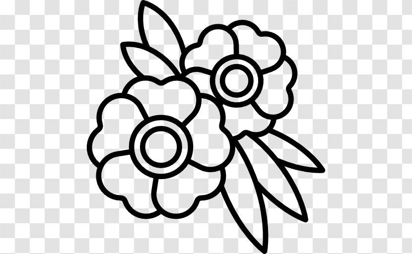 Old School (tattoo) New Clip Art - Blackandgray - Flower Transparent PNG