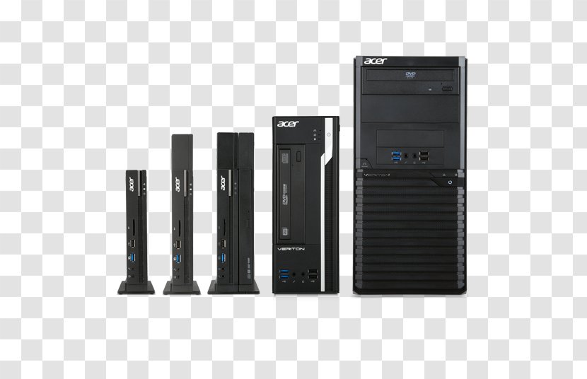 Intel Computer Cases & Housings Acer Desktop Computers DDR3 SDRAM - Data Storage Device Transparent PNG