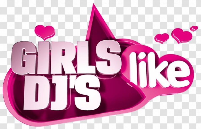 Logo Pink M Brand Font - Girls Dj Transparent PNG