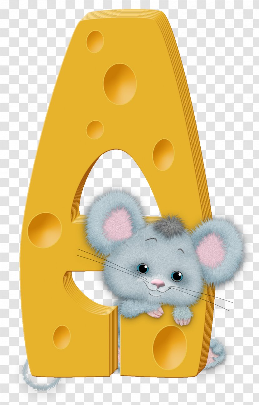 Russian Alphabet Diary Syllable Rodent - Cheese Transparent PNG