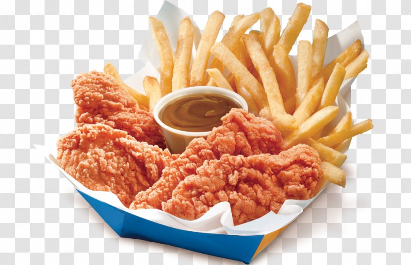 Chicken Fingers French Fries Hot KFC Sandwich - Buffalo Wing - Fried Transparent PNG