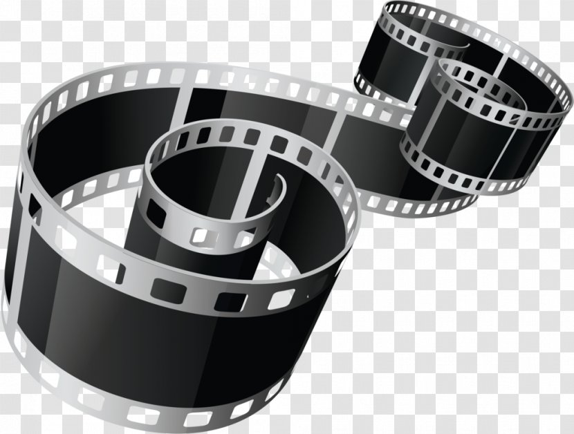 Photographic Film Clip Art - Black And White - Wheel Transparent PNG