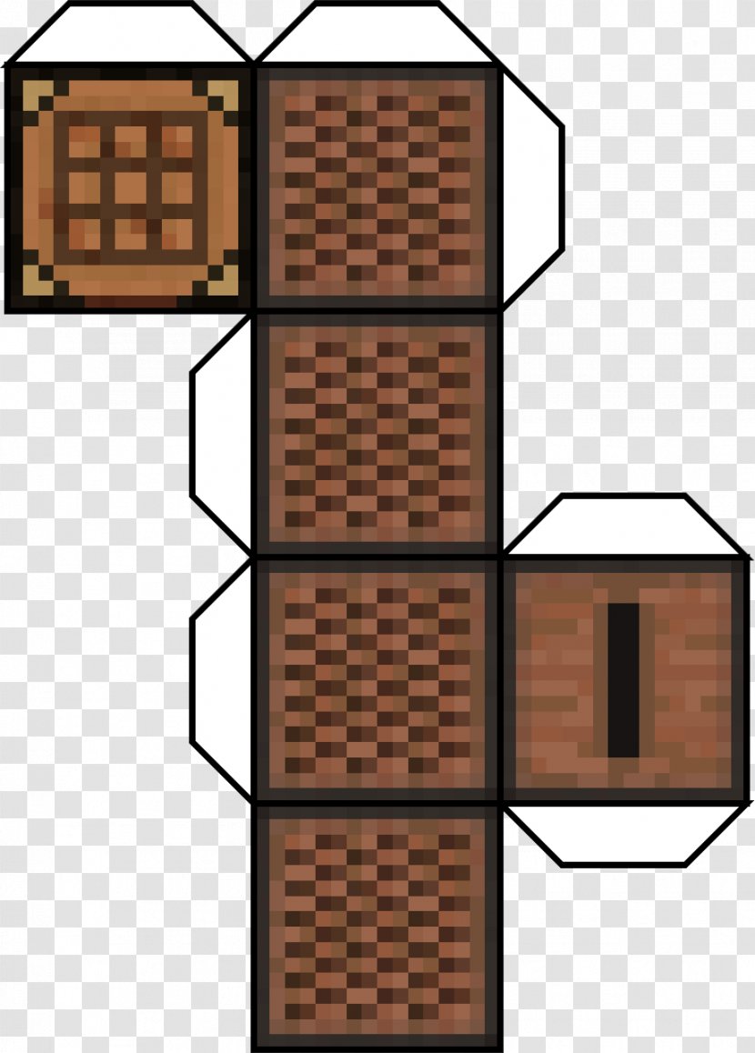 Minecraft: Pocket Edition Paper Model Video Game - Wood Stain - Minecraft Papercraft Transparent PNG