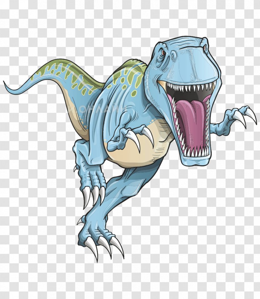 Tyrannosaurus Velociraptor Dinosaur Drawing - Organism Transparent PNG