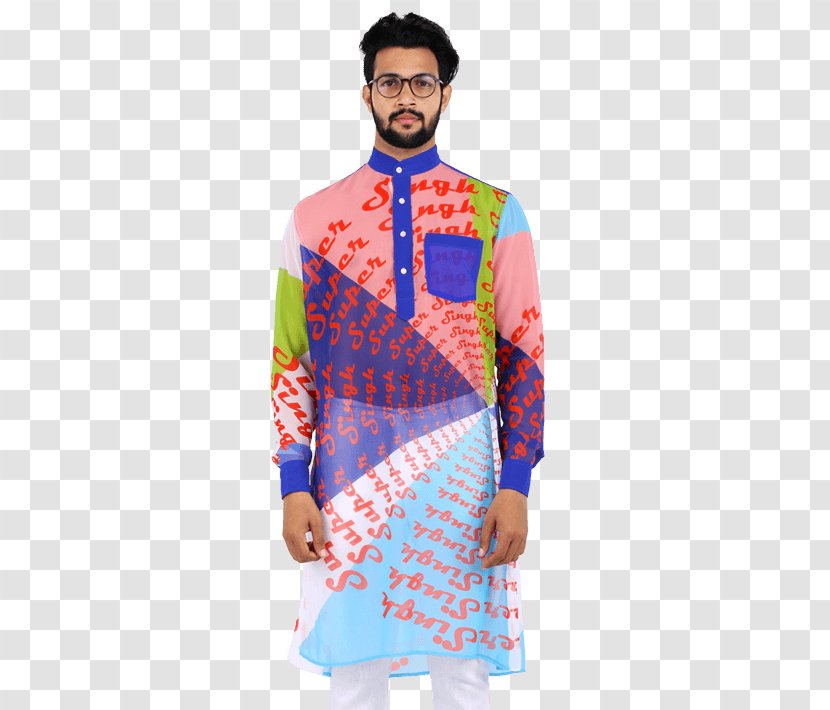 Diljit Dosanjh Super Singh Kurta Clothing Sleeve - Designer - Men Transparent PNG