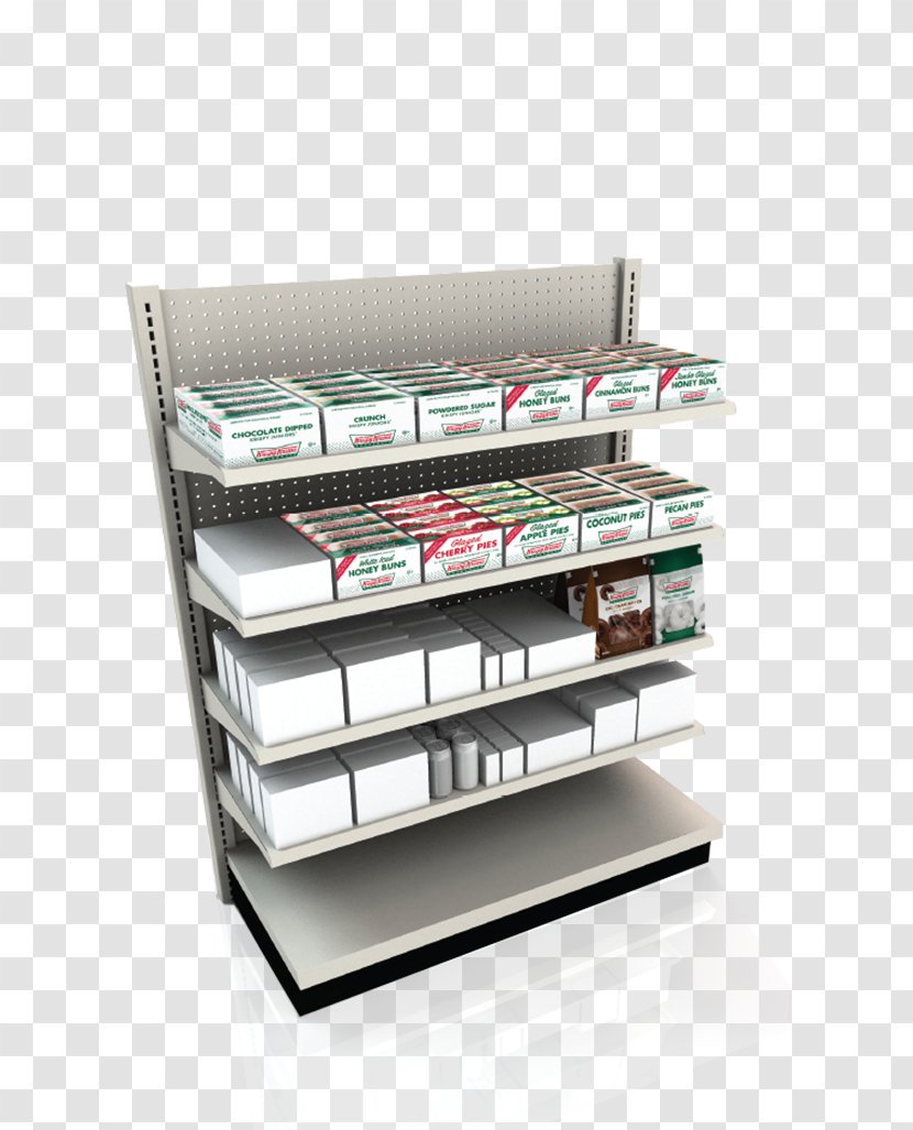 Shelf Business Krispy Kreme Food - Donuts Transparent PNG