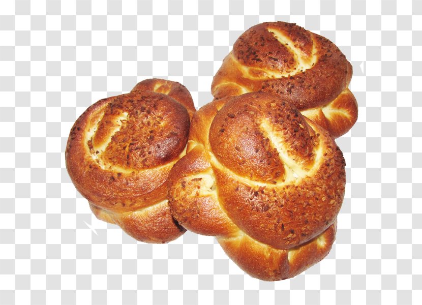 Hefekranz Bun Bread - German Food - Image Transparent PNG