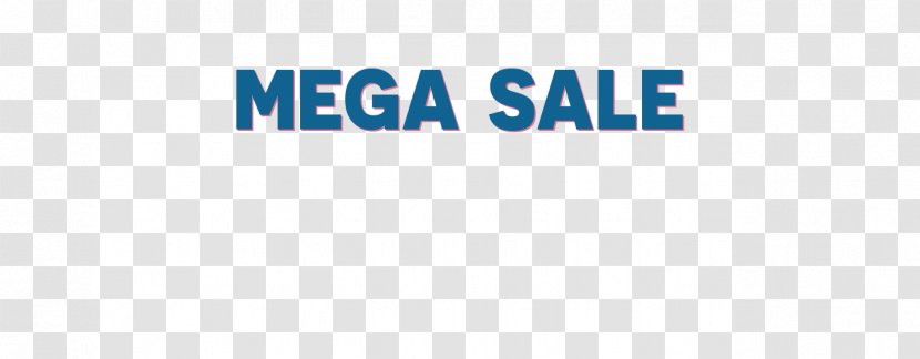 Logo Brand Font - Mega Sale Transparent PNG