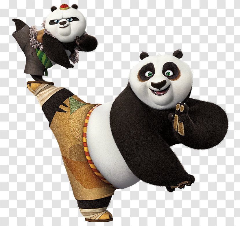 Po Kung Fu Panda 3 Giant - Animation - Clip Art Image Transparent PNG
