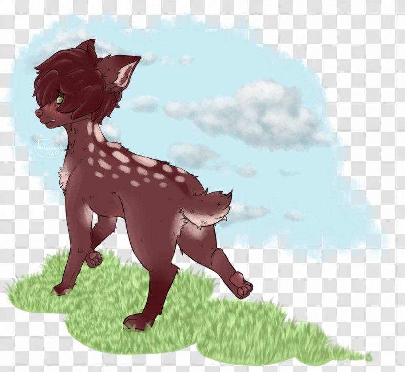 Cat Dog Cartoon Tail - Organism Transparent PNG