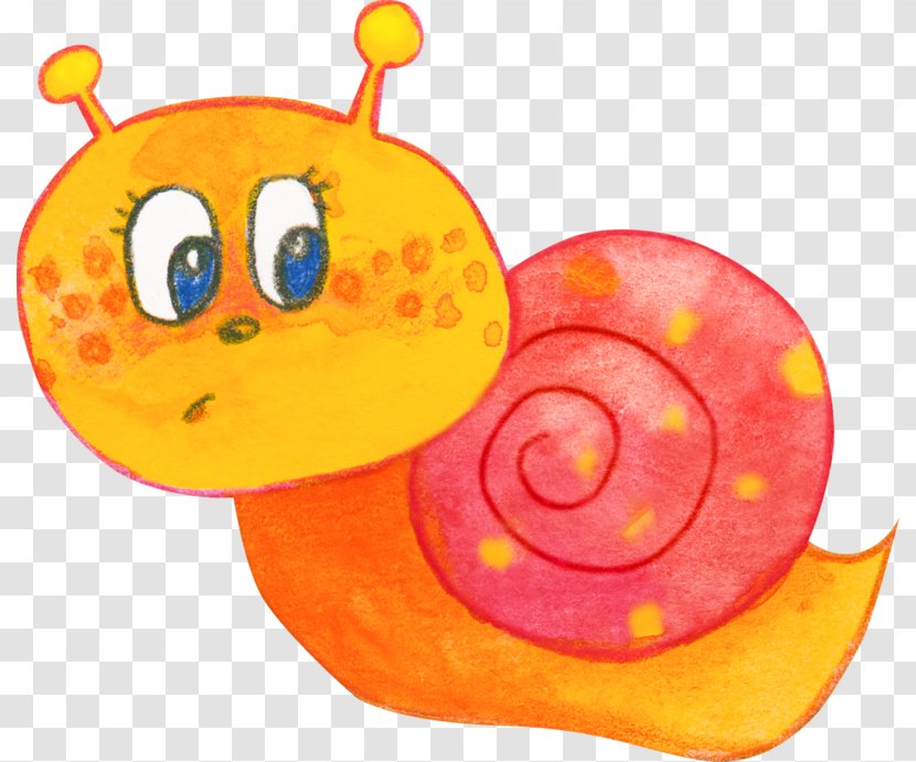Illustration - Flower Girl - Cute Little Snail Transparent PNG