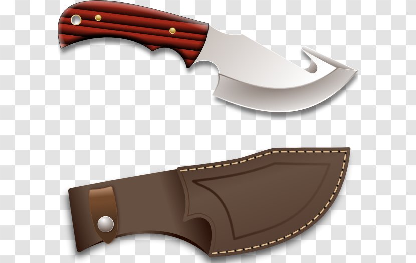Hunting Knife Pocketknife Clip Art - Image Transparent PNG