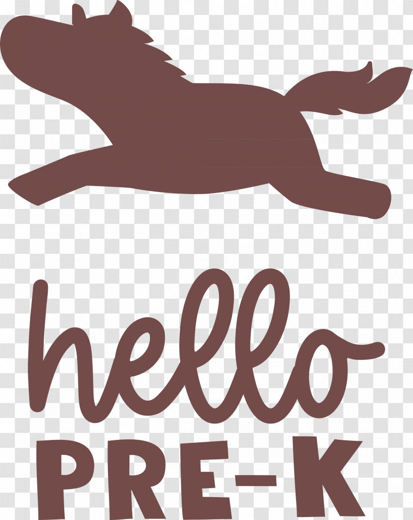 HELLO PRE K Back To School Education Transparent PNG