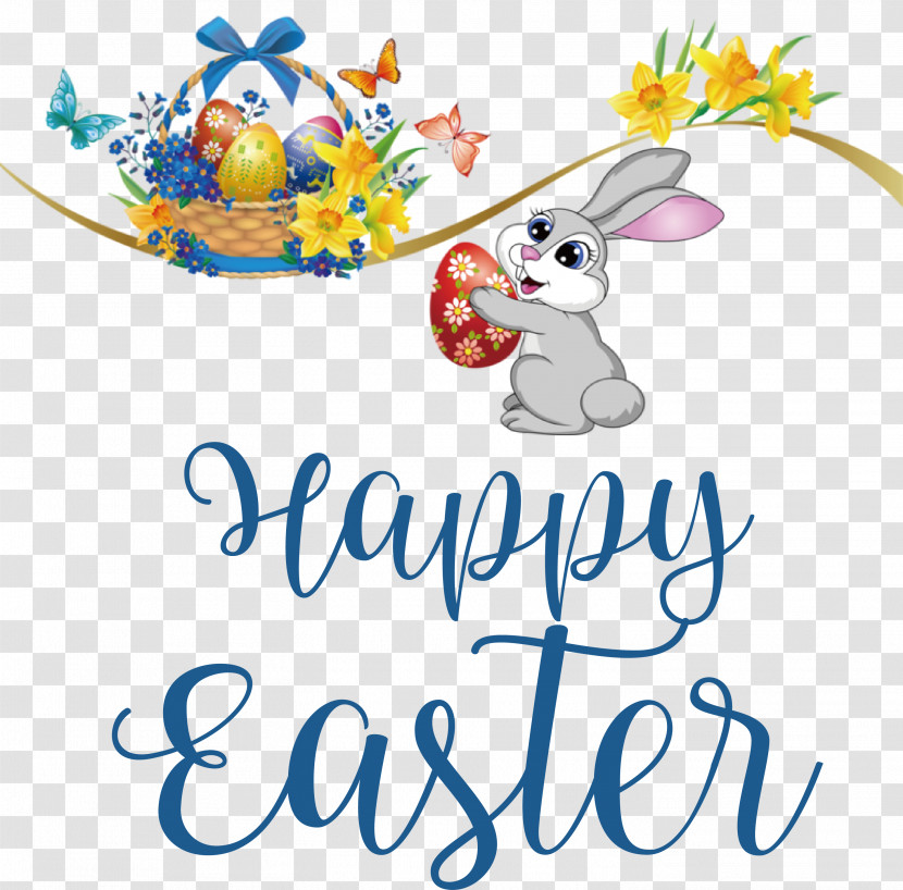 Happy Easter Day Easter Day Blessing Easter Bunny Transparent PNG