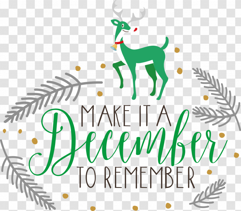 Make It A December December Winter Transparent PNG