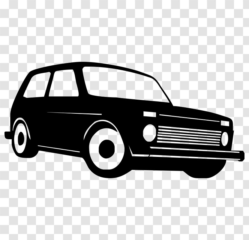 LADA 4x4 Car Lada Priora Granta - Sticker Transparent PNG