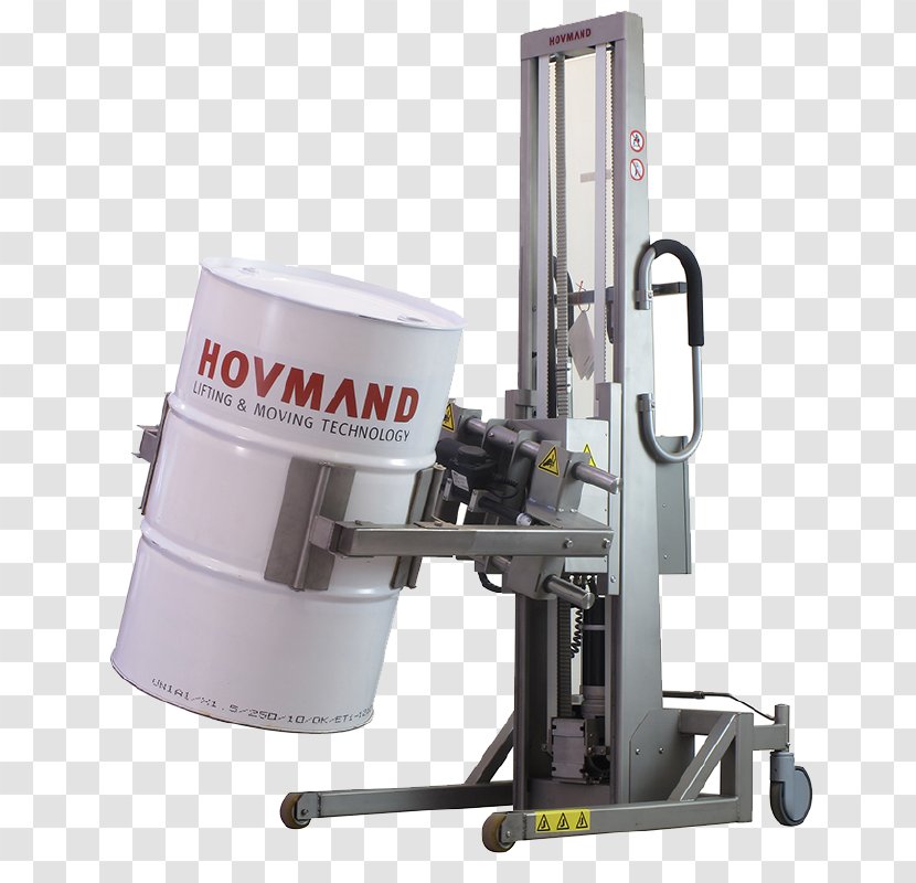 Product Elevator Stainless Steel Hovmand GmbH Manufacturing - Cylindrical Drum - Flour Factory Machinery Transparent PNG