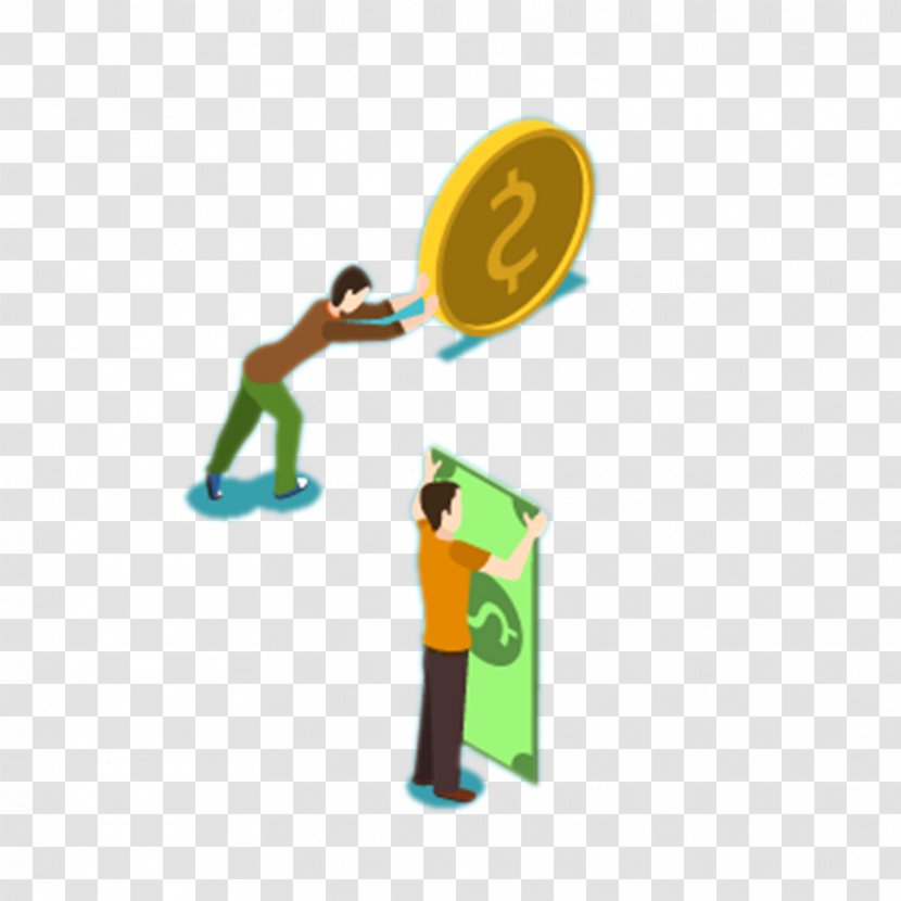 Money Coin Saving Cartoon - Bank - Coins Transport Transparent PNG