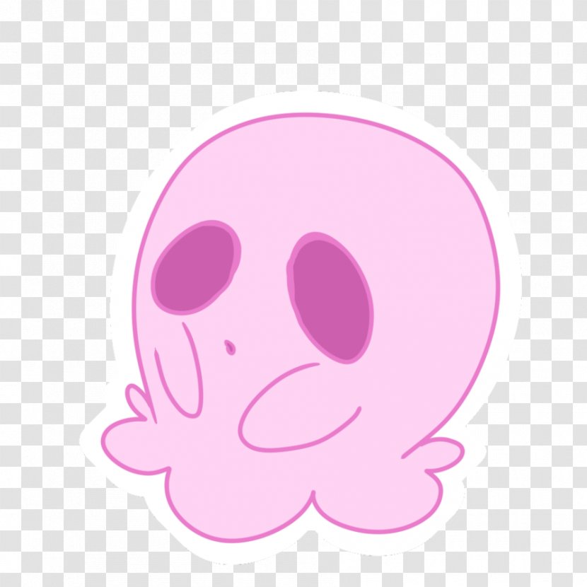 Snout Pig Pink M Character Clip Art - Magenta Transparent PNG