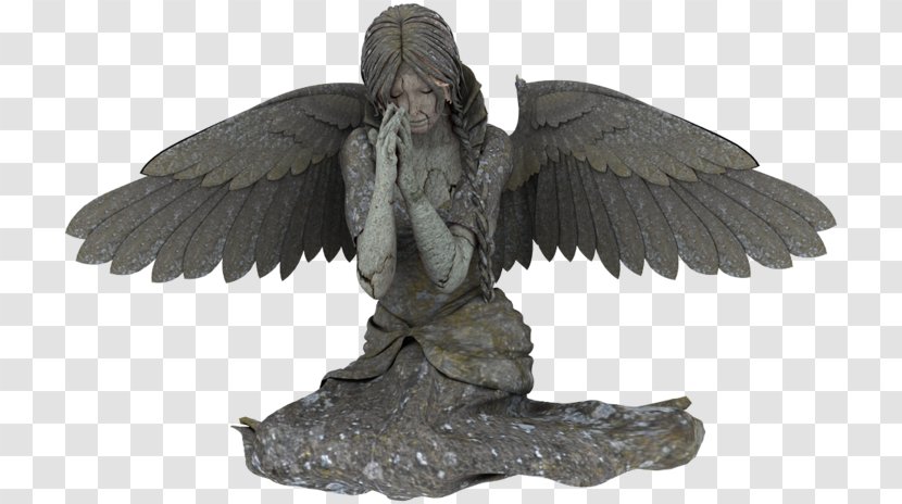 Angel Cartoon - Statue - Nonbuilding Structure Monument Transparent PNG