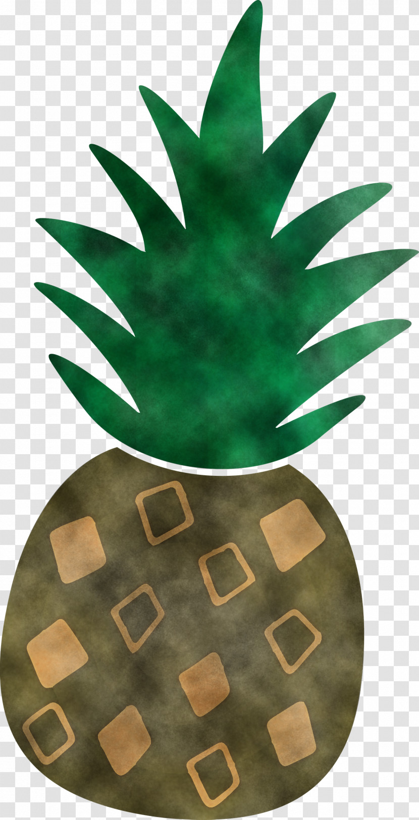 Pineapple Tropical Summer Transparent PNG