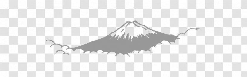 Mount Fuji Melonpan Computer Font Text - Japanese Ink Landscape Transparent PNG