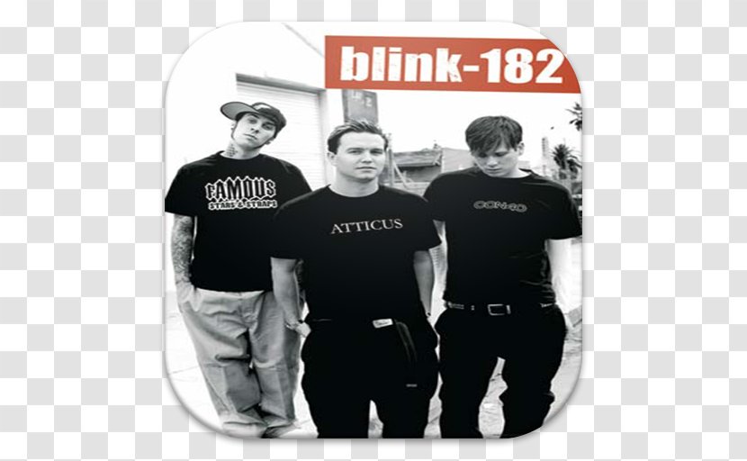 Film Poster Blink-182 Black And White Image - Blink 182 Transparent PNG