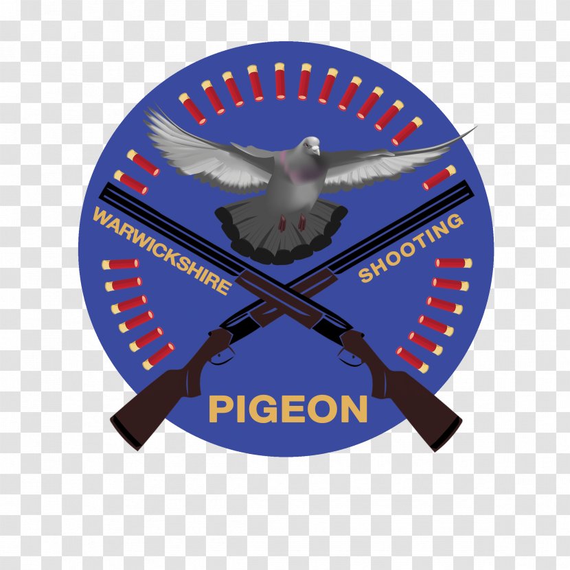 Columbidae Pigeon-shooting Hunting Logo Emblem - Pigeonshooting - Pigeon Transparent PNG