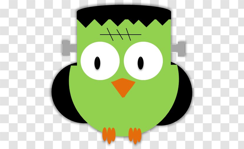 Owl Clip Art Green Beak - Invitaciones Minions Editables Transparent PNG