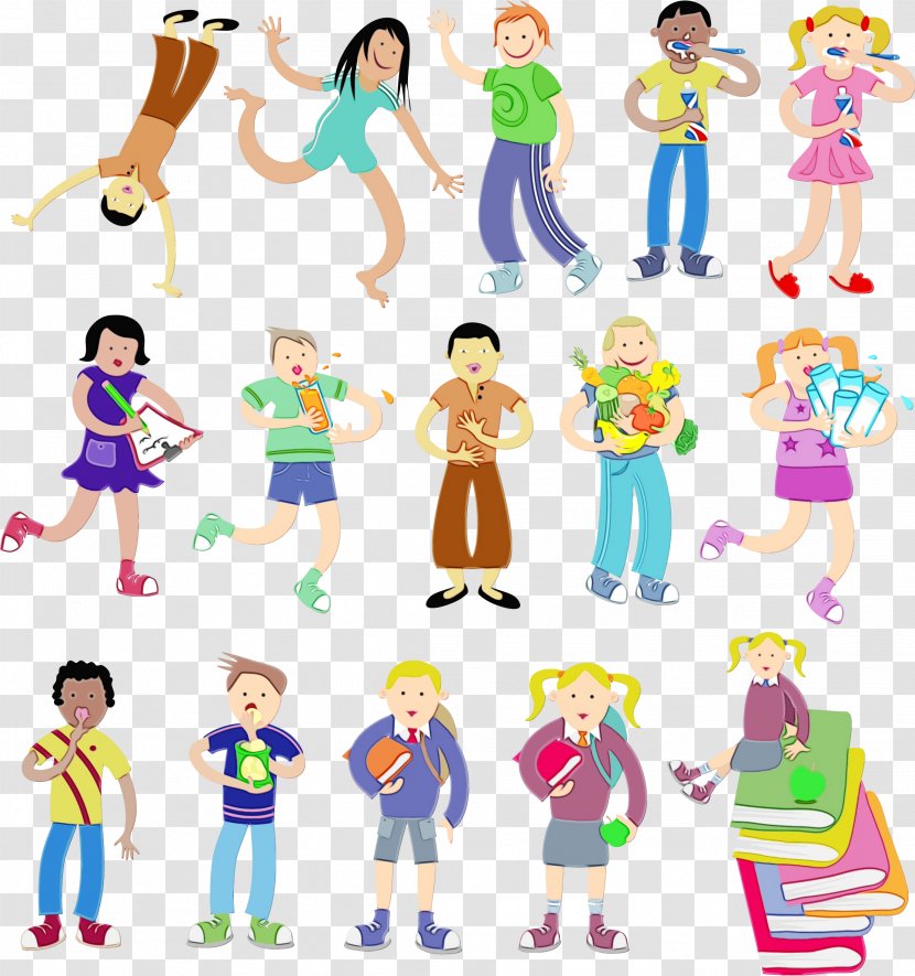 Clip Art Cartoon Fun Animal Figure Style Transparent PNG