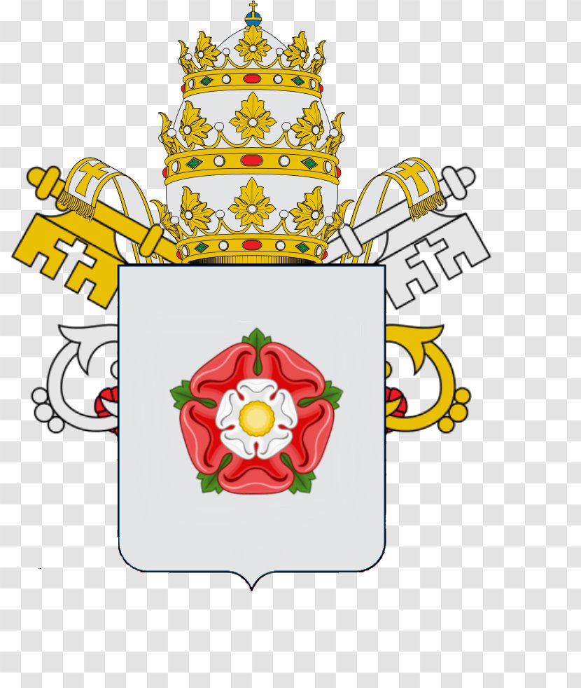 Crest Escutcheon Oberwappen Heraldry Papal Tiara - Reus Transparent PNG