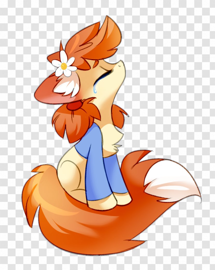 Canidae Pony Horse Fox Art - Fictional Character - Hair Shawl Transparent PNG