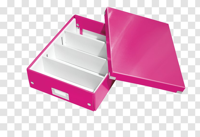 Box Leitz WOW Click & Store Schubladenset Click&Store Office Supplies Organiser - Wow Transparent PNG