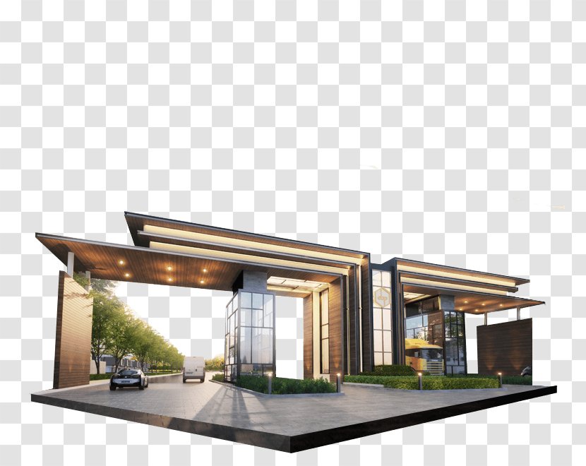 House Focal Aims Holdings Bhd Storey EcoWorld Gallery @ Eco Botanic City Roof - Real Estate Transparent PNG