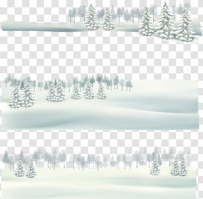 Tree Winter Sky Wallpaper - Freezing - Vector Snowy Transparent PNG
