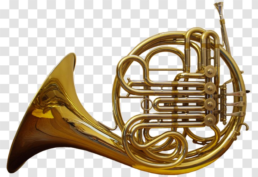 French Horn Musical Instrument Brass Orchestra - Wind - Golden Queen Transparent PNG