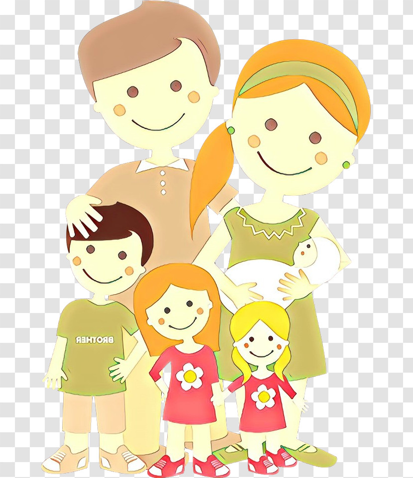 Cartoon People Child Male Happy Transparent PNG